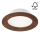 Lámpara empotrada WOODY SPOT LED/12,5W/230V 3000K cereza ø 16 cm