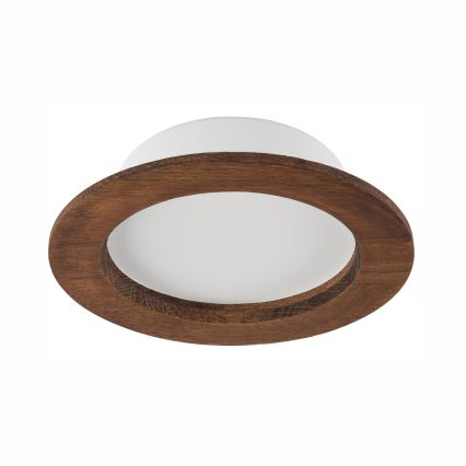 Lámpara empotrada WOODY SPOT LED/12,5W/230V 3000K cereza ø 16 cm