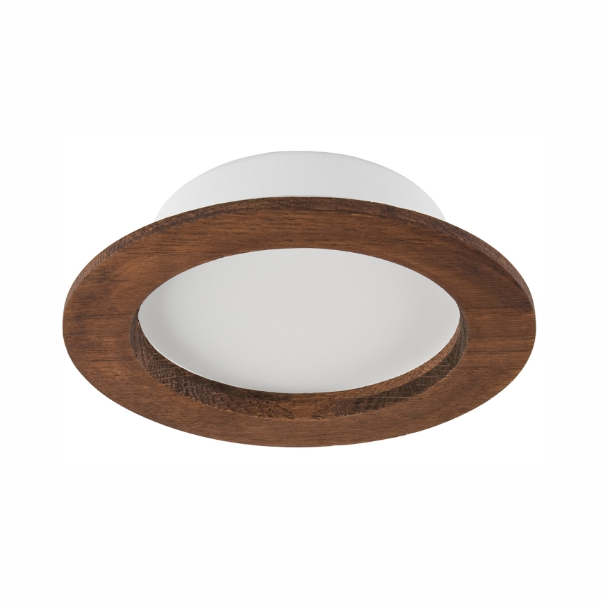 Lámpara empotrada WOODY SPOT LED/12,5W/230V 3000K cereza ø 16 cm
