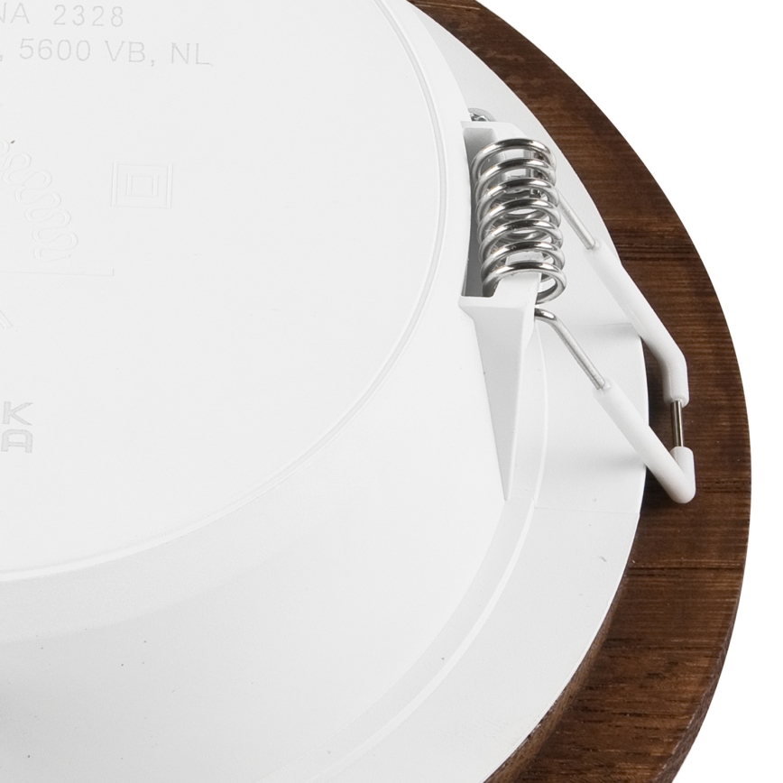 Lámpara empotrada WOODY SPOT LED/12,5W/230V 3000K cereza ø 16 cm