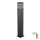 Lámpara exterior con sensor TEKSAS 1xE27/12W/230V IP44 74 cm antracita