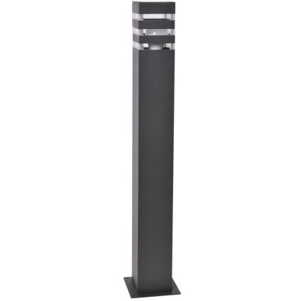 Lámpara exterior con sensor TEKSAS 1xE27/12W/230V IP44 74 cm antracita
