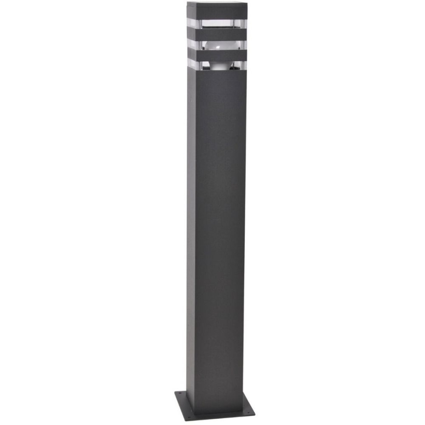 Lámpara exterior con sensor TEKSAS 1xE27/12W/230V IP44 74 cm antracita