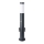 Lámpara exterior con sensor y 2 enchufes SCHUKO 1xE27/60W/230V IP44 60cm negro