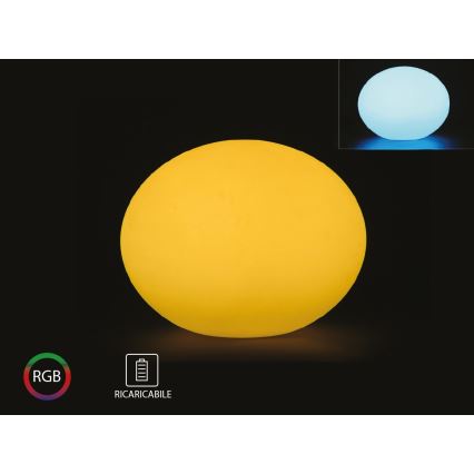 Lámpara exterior LED RGB Regulable LED/1W/230V 20cm IP67 + CR