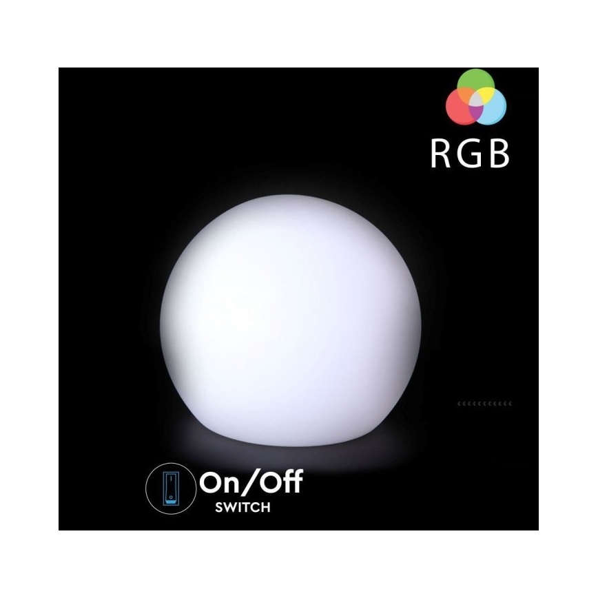 Lámpara exterior LED RGB Regulable LED/1W/230V 30cm IP67 + CR