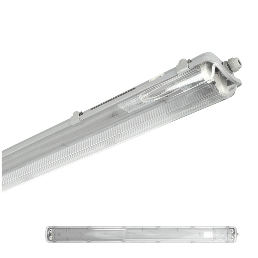 Lámpara fluorescente de alta resistencia 2xG13/22W/230V IP65