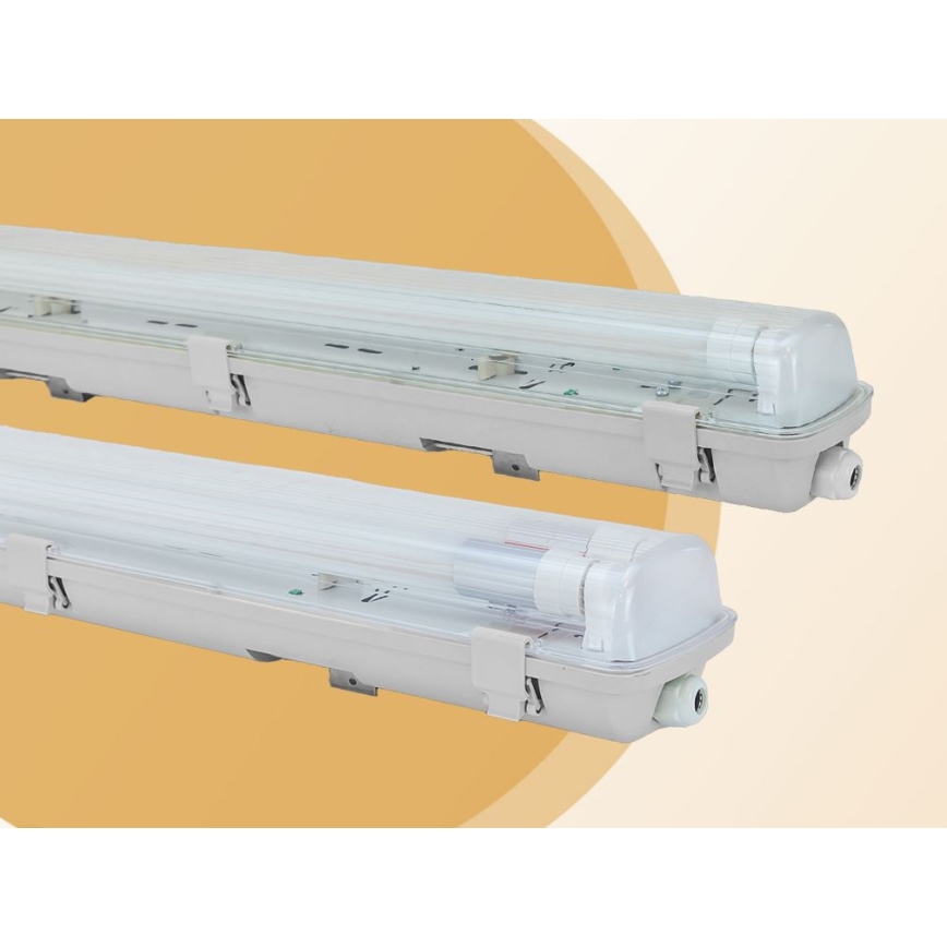 Lámpara fluorescente de alta resistencia LIMEA T8 2xG13/10W/230V IP65 1500mm