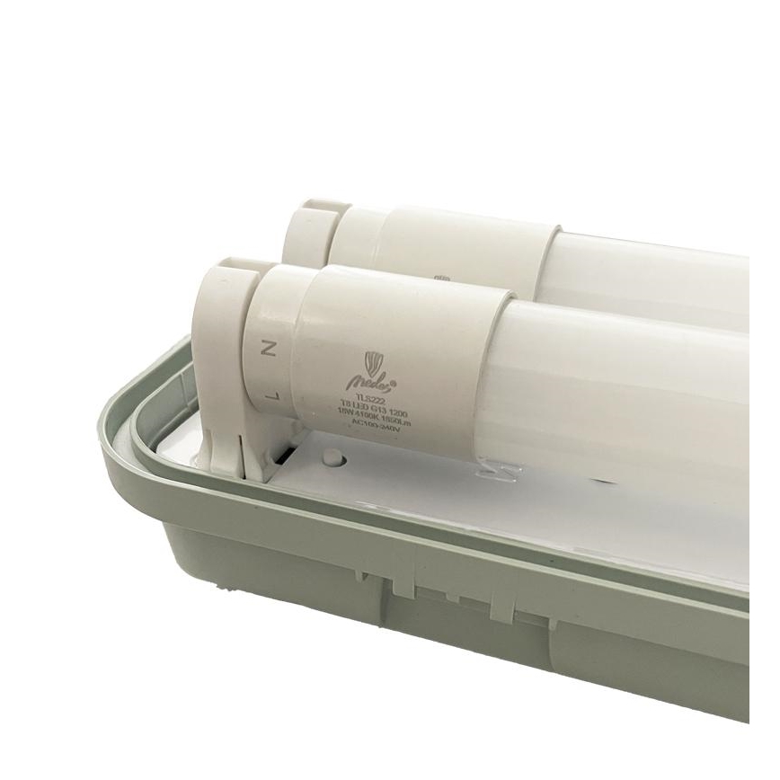 Lámpara fluorescente de alta resistencia T8 2xG13/18W/230V IP65 126 cm