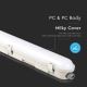 Lámpara fluorescente LED de alta resistencia SAMSUNG CHIP LED/70W/230V 6500K 150cm IP65