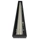 Lámpara fluorescente T8 2xG13/18W/230V 120 cm negro