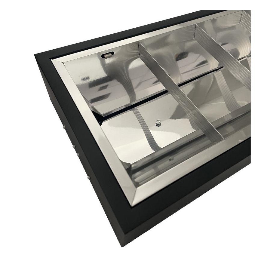 Lámpara fluorescente T8 2xG13/18W/230V 120 cm negro