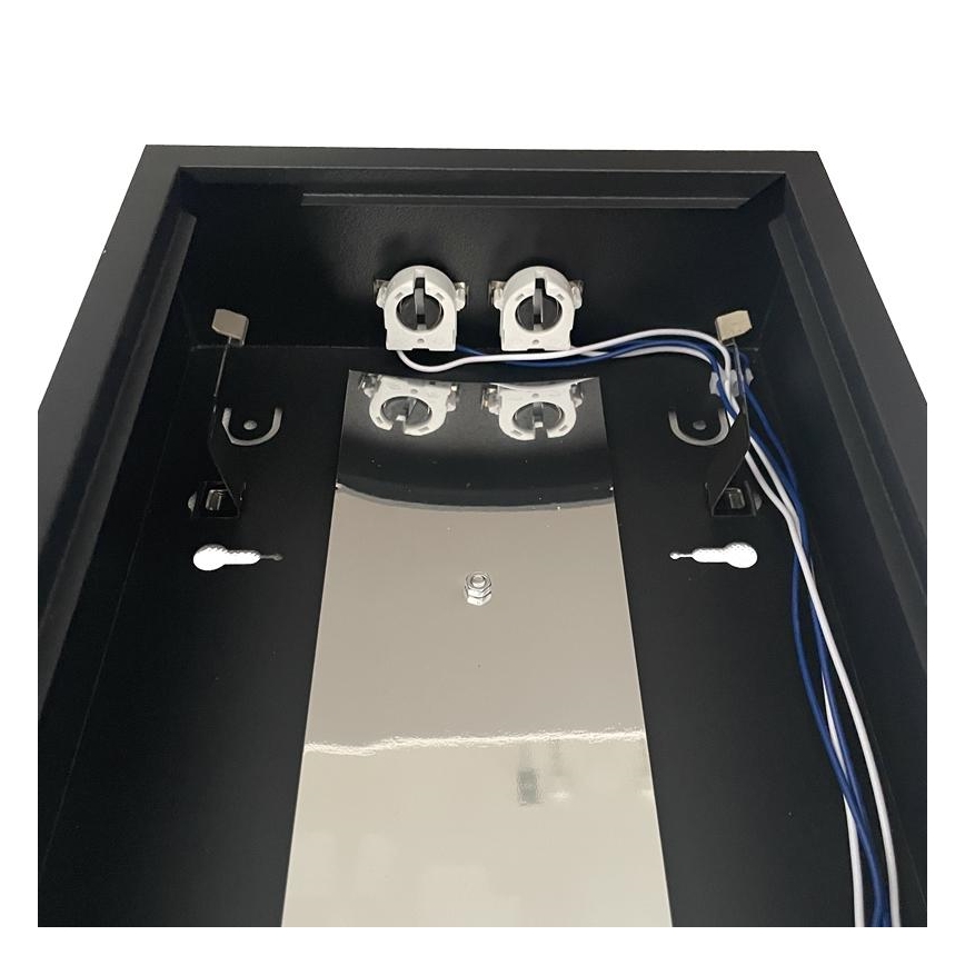 Lámpara fluorescente T8 2xG13/18W/230V 120 cm negro