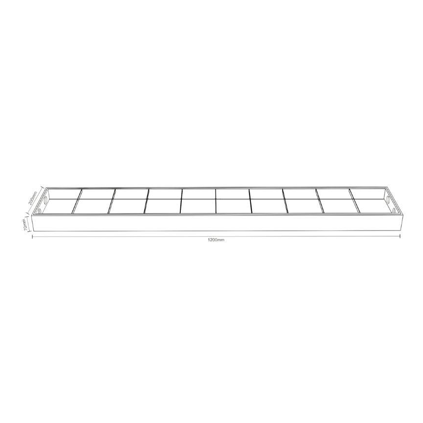 Lámpara fluorescente T8 2xG13/18W/230V 120 cm negro