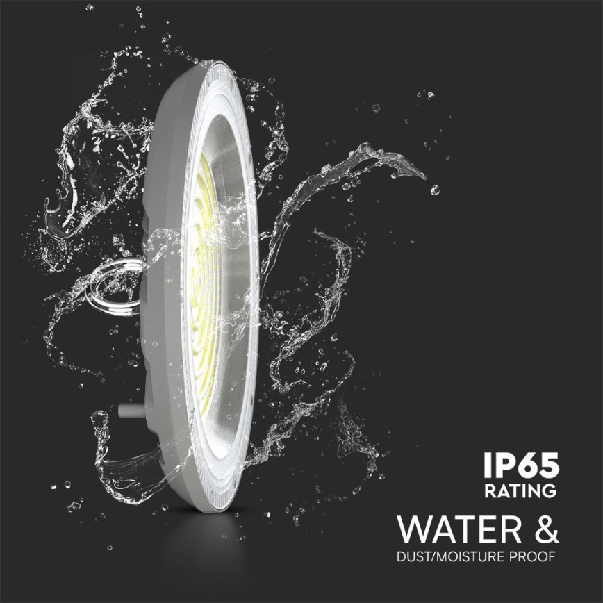 Lámpara industrial LED High Bay LED/150W/230V 3000/4000/6500K IP65 ø 27,7 cm