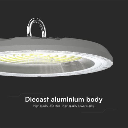 Lámpara industrial LED High Bay LED/150W/230V 3000/4000/6500K IP65 ø 27,7 cm