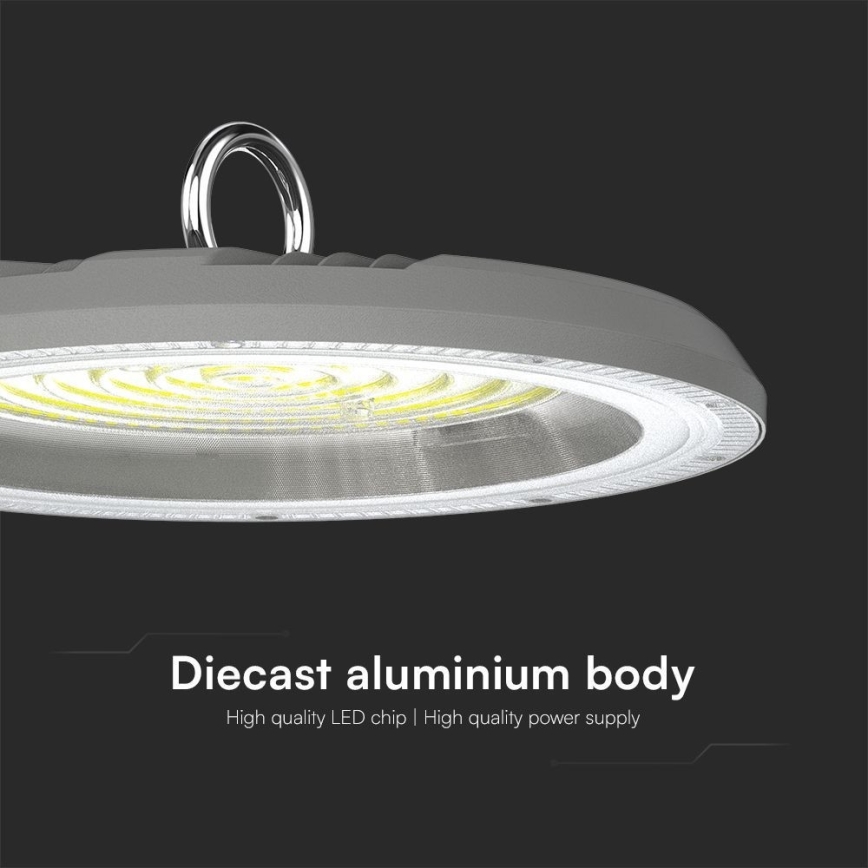 Lámpara industrial LED High Bay LED/150W/230V 3000/4000/6500K IP65 ø 27,7 cm