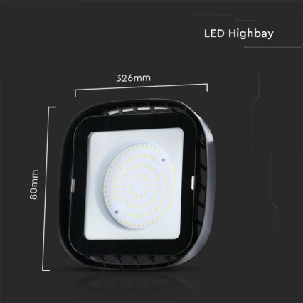 Lámpara industrial LED High Bay LED/200W/230V 4000K IP65