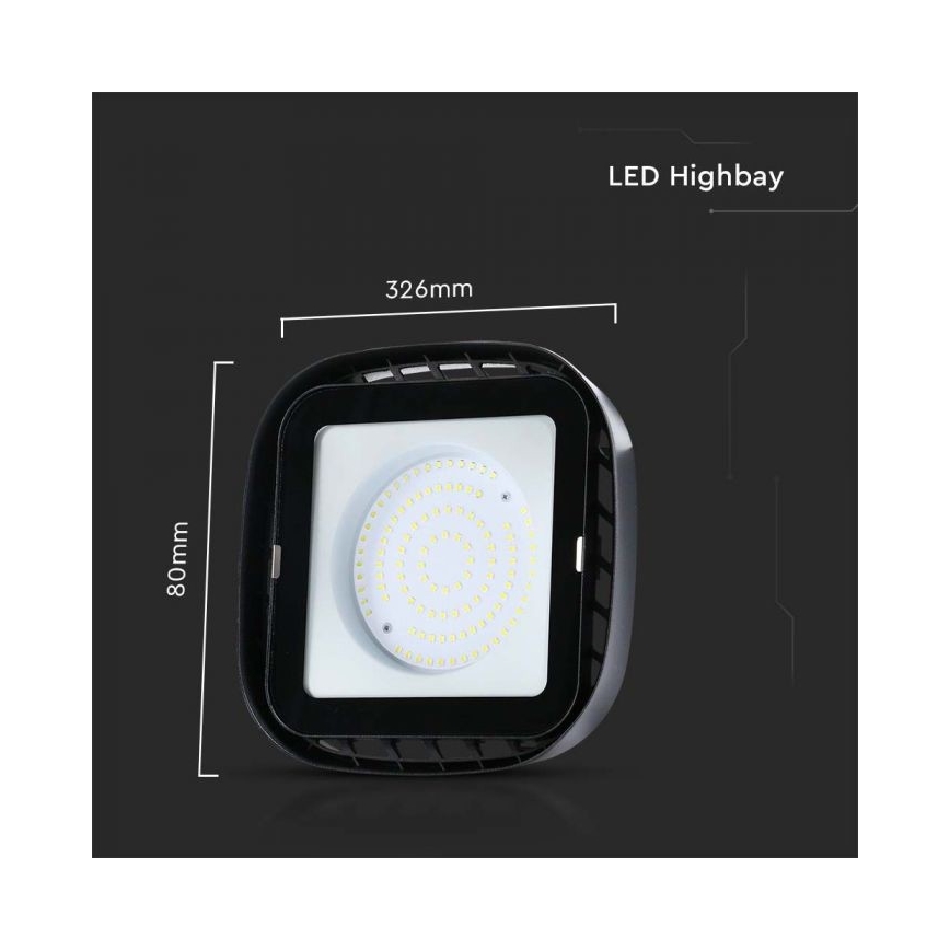 Lámpara industrial LED High Bay LED/200W/230V 4000K IP65