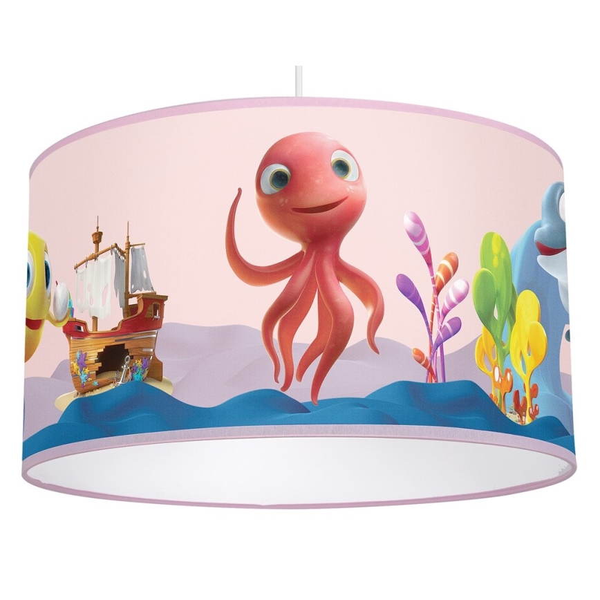 Lámpara infantil con cable OCTOPUS 1xE27/60W/230V
