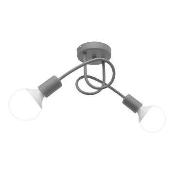 Lámpara infantil de superficie OXFORD 2xE27/15W/230V