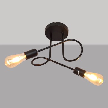 Lámpara infantil de superficie OXFORD 2xE27/15W/230V