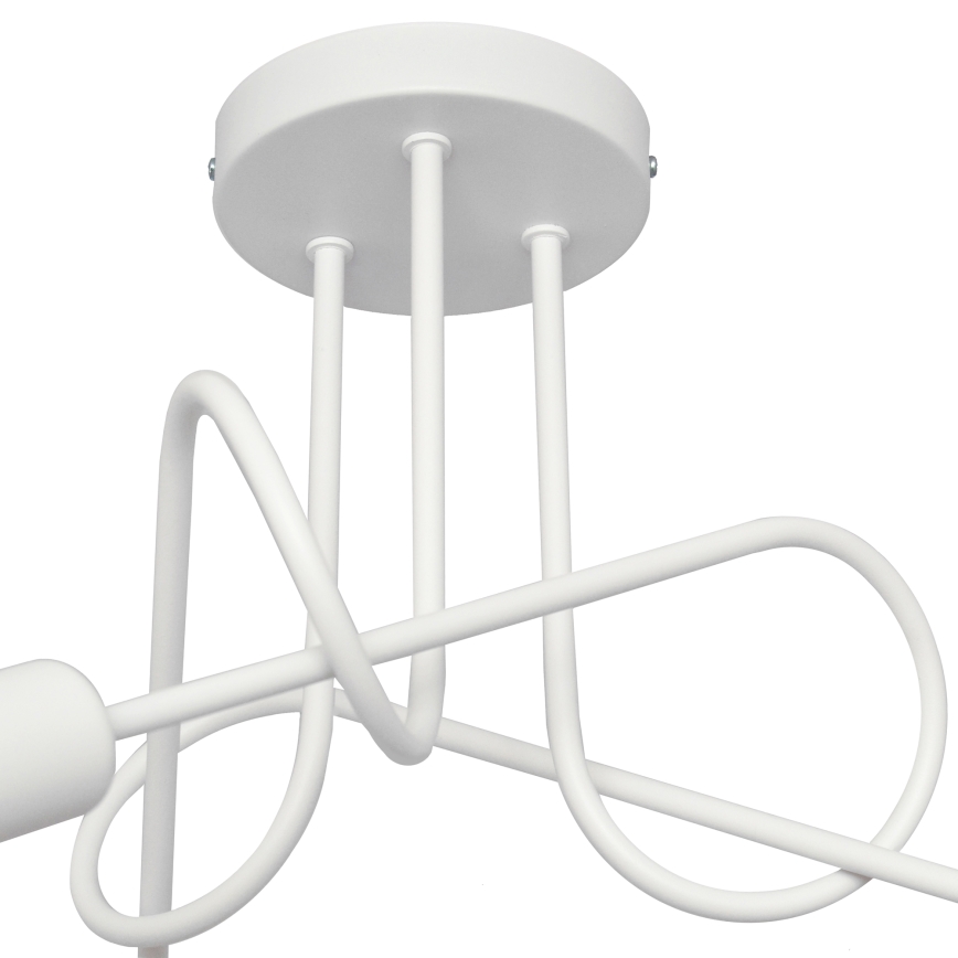 Lámpara infantil de superficie OXFORD 3xE27/15W/230V blanco