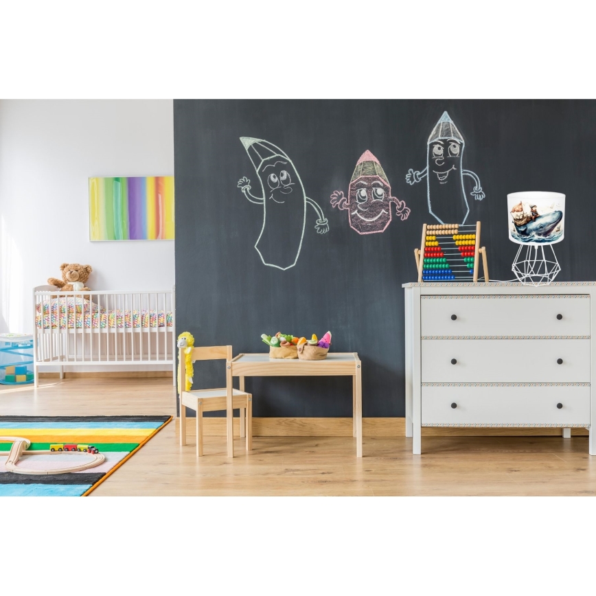 Lámpara infantil OCEAN 1xE27/60W/230V