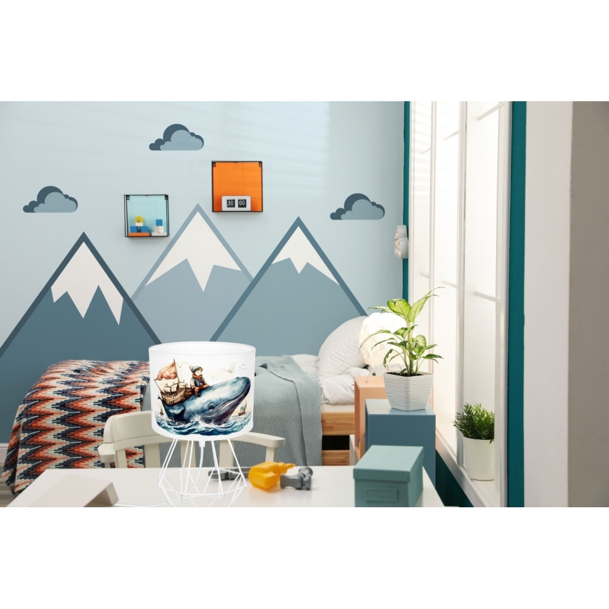 Lámpara infantil OCEAN 1xE27/60W/230V