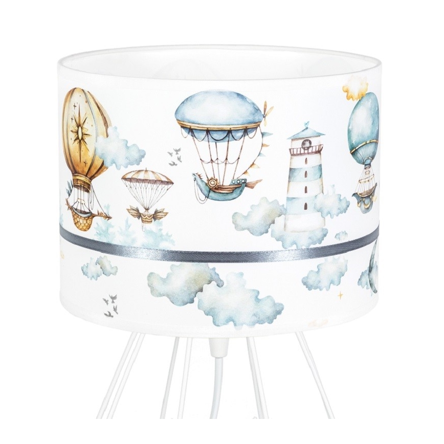 Lámpara infantil PIKKI 1xE27/60W/230V azul