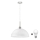 Lámpara LED colgante 1xE27/60W/230V blanco