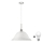 Lámpara LED colgante 1xE27/60W/230V blanco