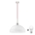 Lámpara LED colgante 1xE27/60W/230V blanco