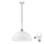 Lámpara LED colgante 1xE27/60W/230V blanco
