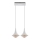 Lámpara LED colgante 2xLED/9W/230V blanco