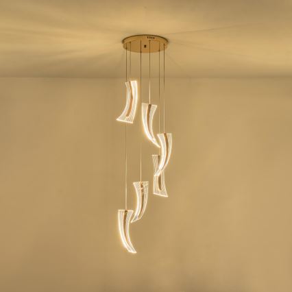 Lámpara LED colgante 6xLED/10W/230V 3000K