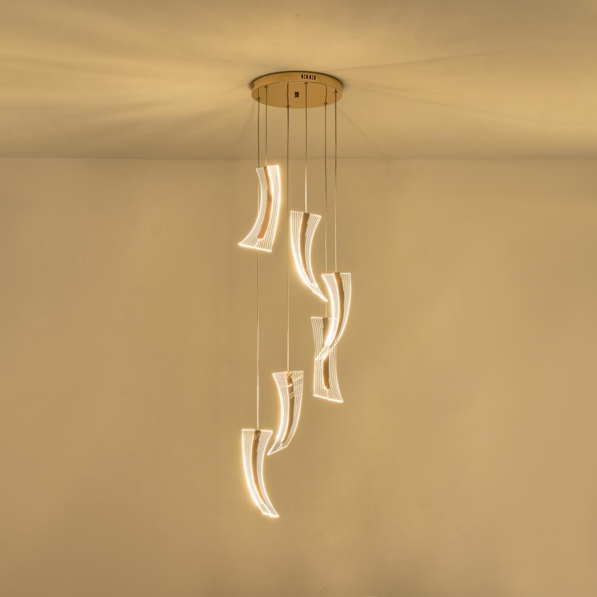 Lámpara LED colgante 6xLED/10W/230V 3000K