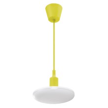 Lámpara LED colgante ALBENE 1xE27/18W/230V amarillo