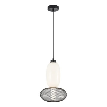 Lámpara LED colgante ARAME LED/15W/230V diá. 22 cm negro