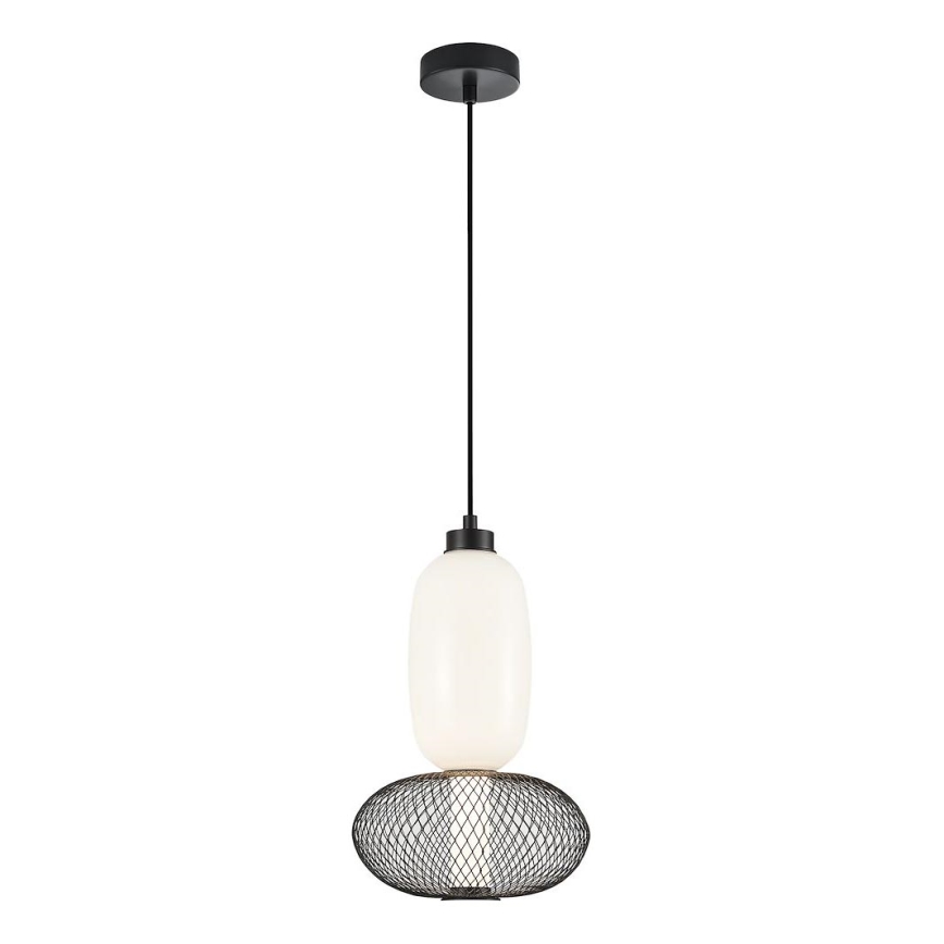 Lámpara LED colgante ARAME LED/15W/230V diá. 22 cm negro