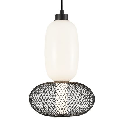 Lámpara LED colgante ARAME LED/15W/230V diá. 22 cm negro