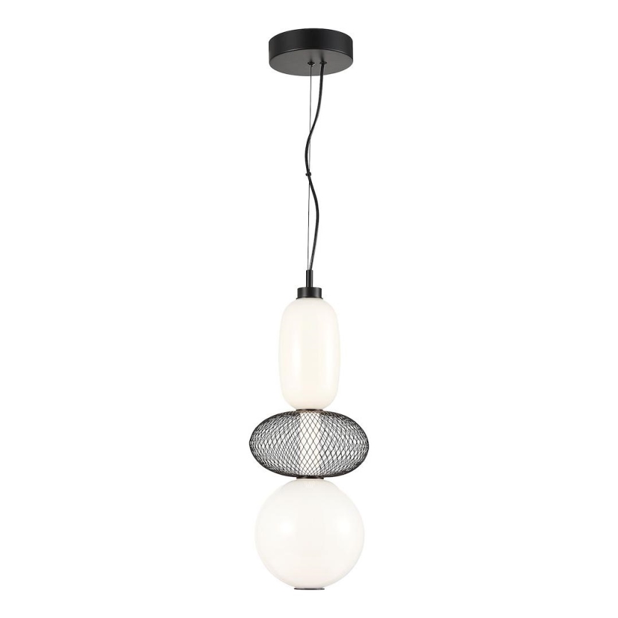 Lámpara LED colgante ARAME LED/23W/230V diá. 22 cm negro