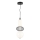 Lámpara LED colgante ARAME LED/23W/230V diá. 22 cm negro