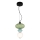 Lámpara LED colgante ASCOLI LED/8W/230V diá. 20 cm verde/azul