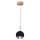 Lámpara LED colgante BALL WOOD 1xGU10/5W/230V roble mate