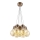 Lámpara LED colgante BULBS LED/30W/230V bronce