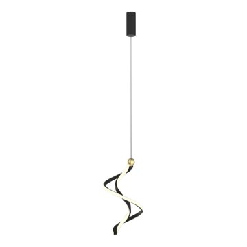 Lámpara LED colgante COLIA LED/19W/230V negro/dorado