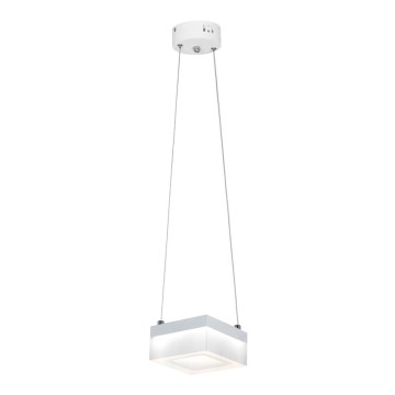 Lámpara LED colgante CUBO LED/12W/230V cuadrado