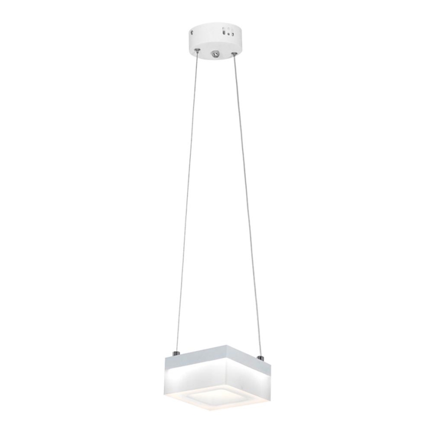 Lámpara LED colgante CUBO LED/12W/230V cuadrado