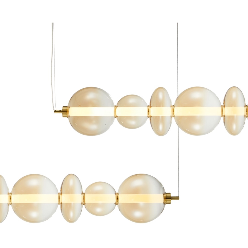 Lámpara LED colgante DAPHNE LED/40W/230V dorado